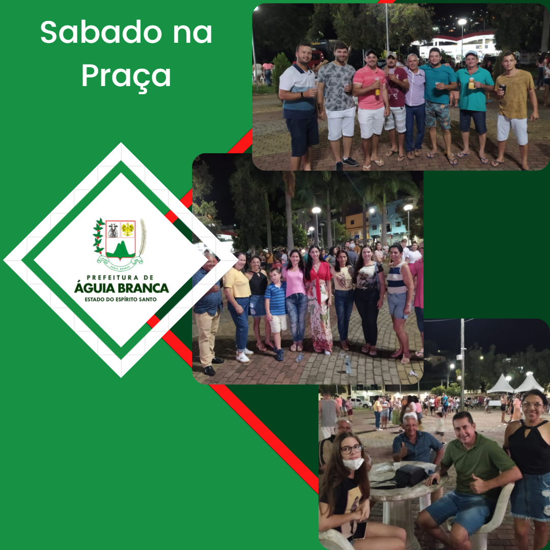 1° Sabado na praça 