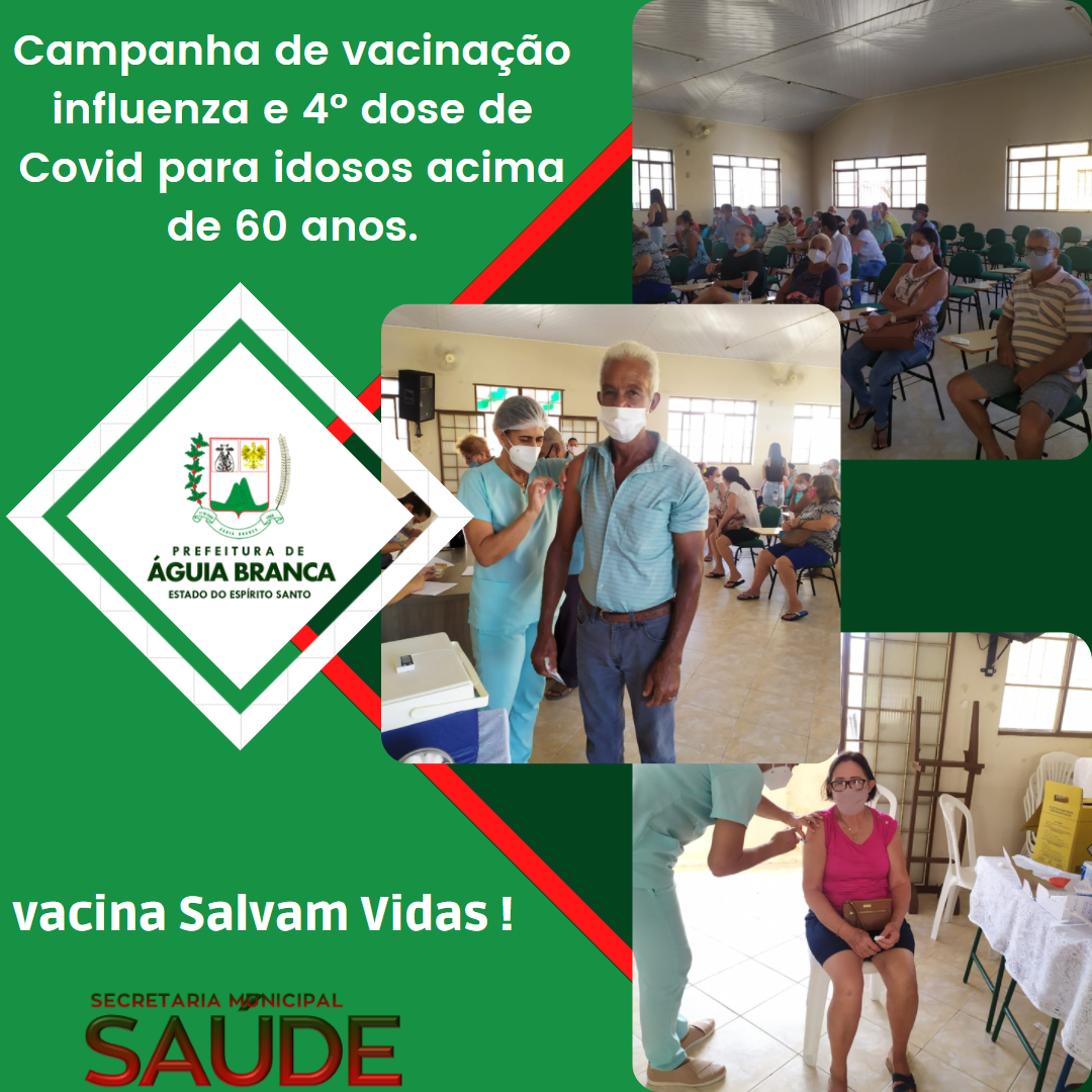 Campanha de Vacinação 4° dose contra a Covid