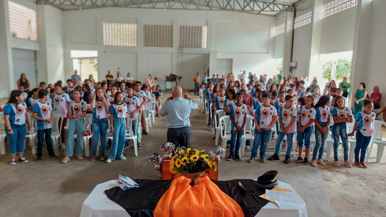 Solenidade de formatura do Programa Educacional de Resistência às Drogas e à Violência – Proerd