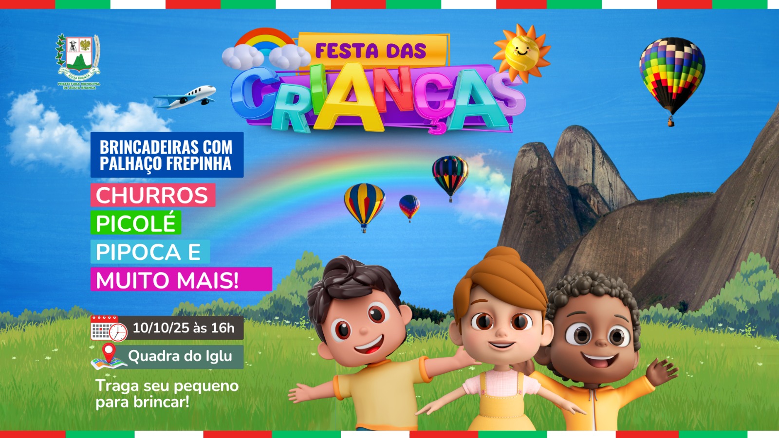 Festa das Crianças em Água Branca